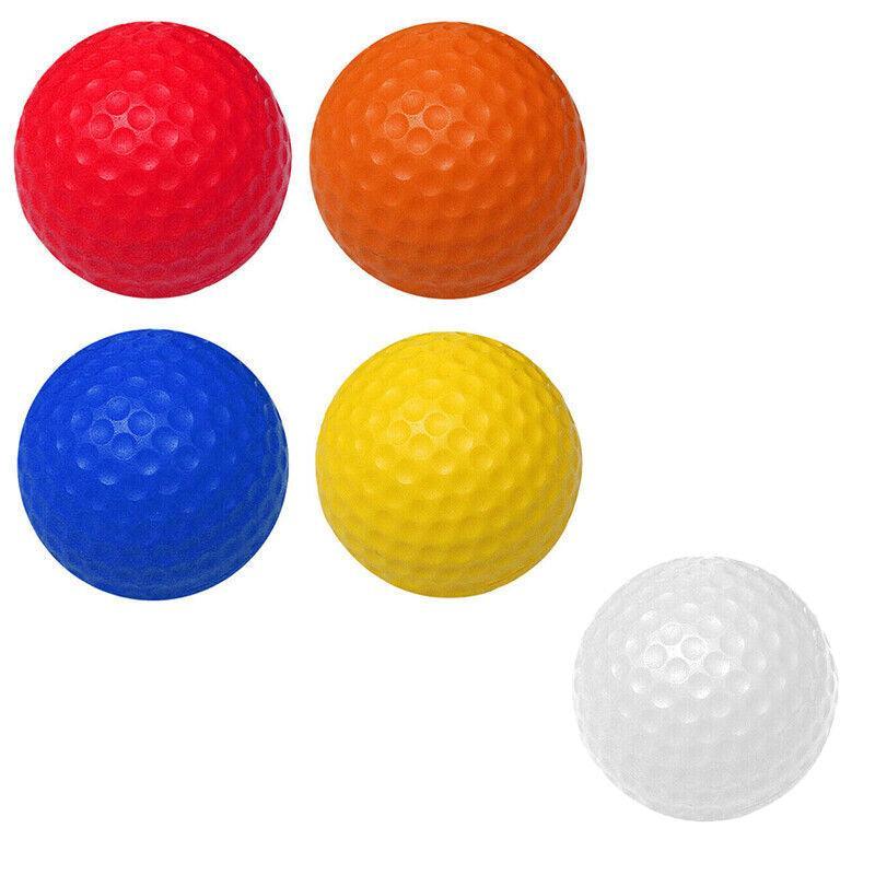 12 Pack Indoor/Outdoor Golf Practice Foam Balls - Red