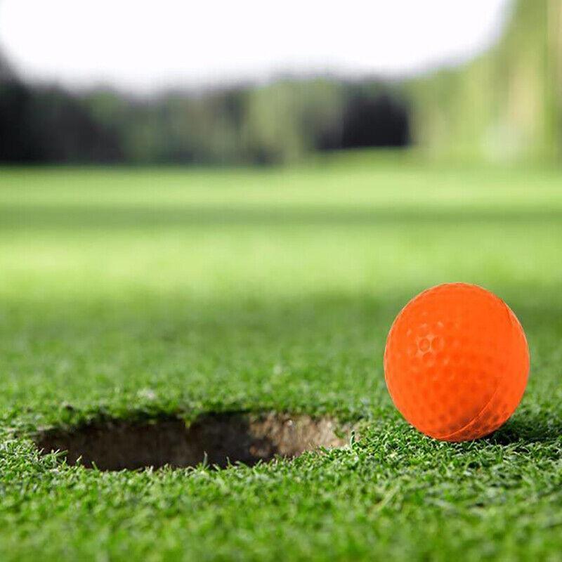 12 Pack Indoor/Outdoor Golf Practice Foam Balls - Yellow