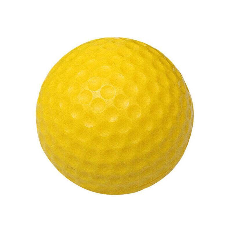 12 Pack Indoor/Outdoor Golf Practice Foam Balls - Yellow