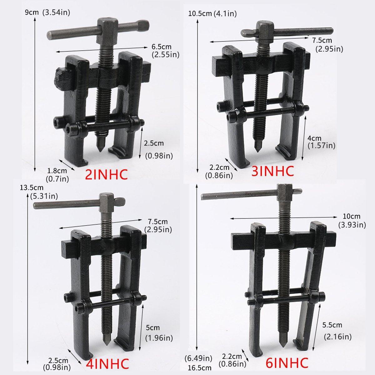 Small Wheel Bearing Puller Two Claws Dismantling Multifunctional Remover Tool - 3 inch