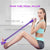 Multi-Function Exercise Tension Rope Foot Pedal Resistance Fitness Pull Bands - Pink