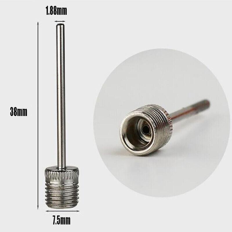 Stainless Steel Ball Pump Needle Inflator Pin for Football Basketball Volleyball - 10PCS