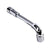 6-23mm L Shaped Socket Wrench Elbow Multi Size Hardware Repair Tool Set - 21mm