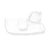 Puppy Waterproof Pet Dog Raincoat Jacket Clothes Vest Rain Coat Outdoor Hoodies White - L