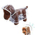 Puppy Waterproof Pet Dog Raincoat Jacket Clothes Vest Rain Coat Outdoor Hoodies White - L