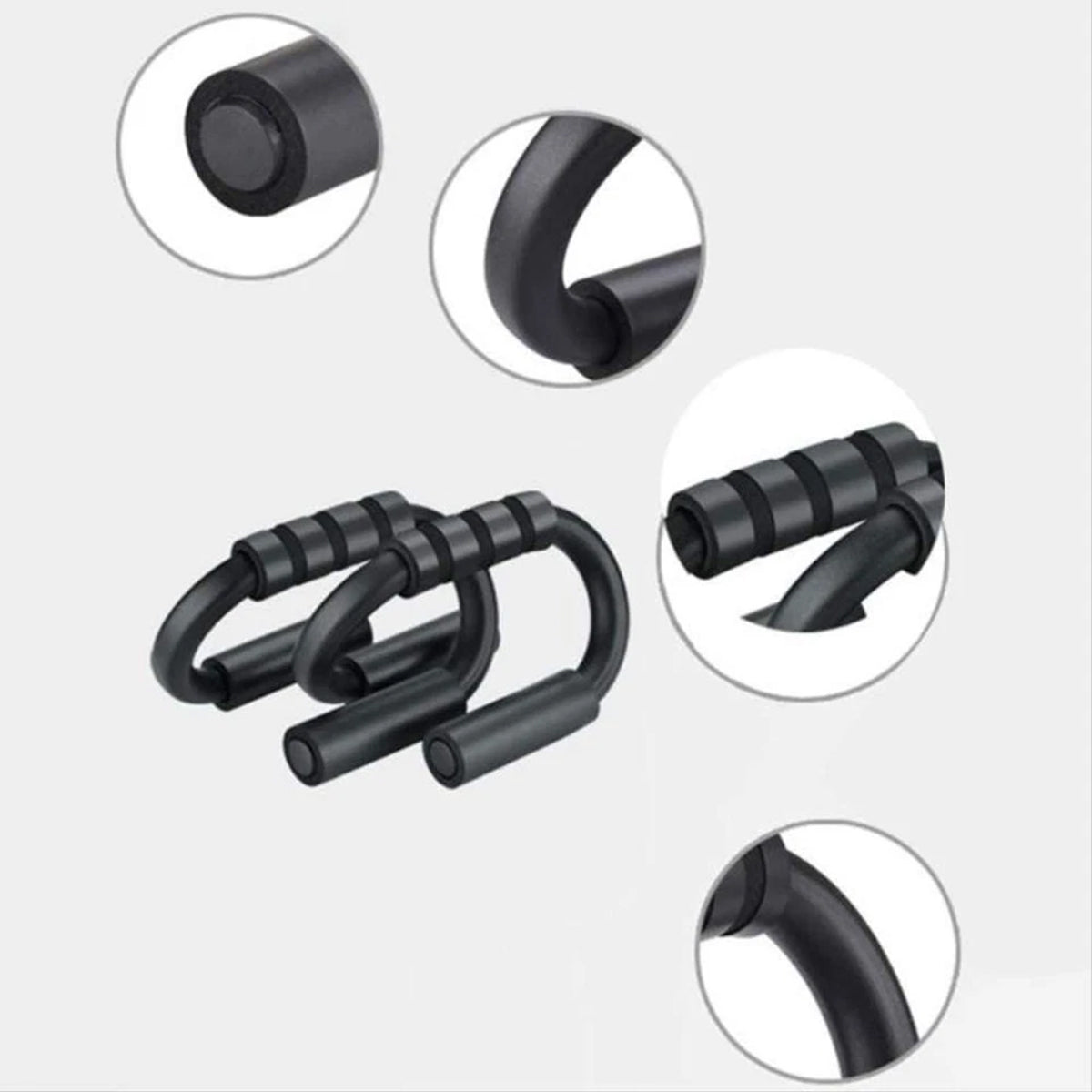 Push Up Bar Stand S Shape Home Workout Arm Chest Trainer Indoor Fitness Tool