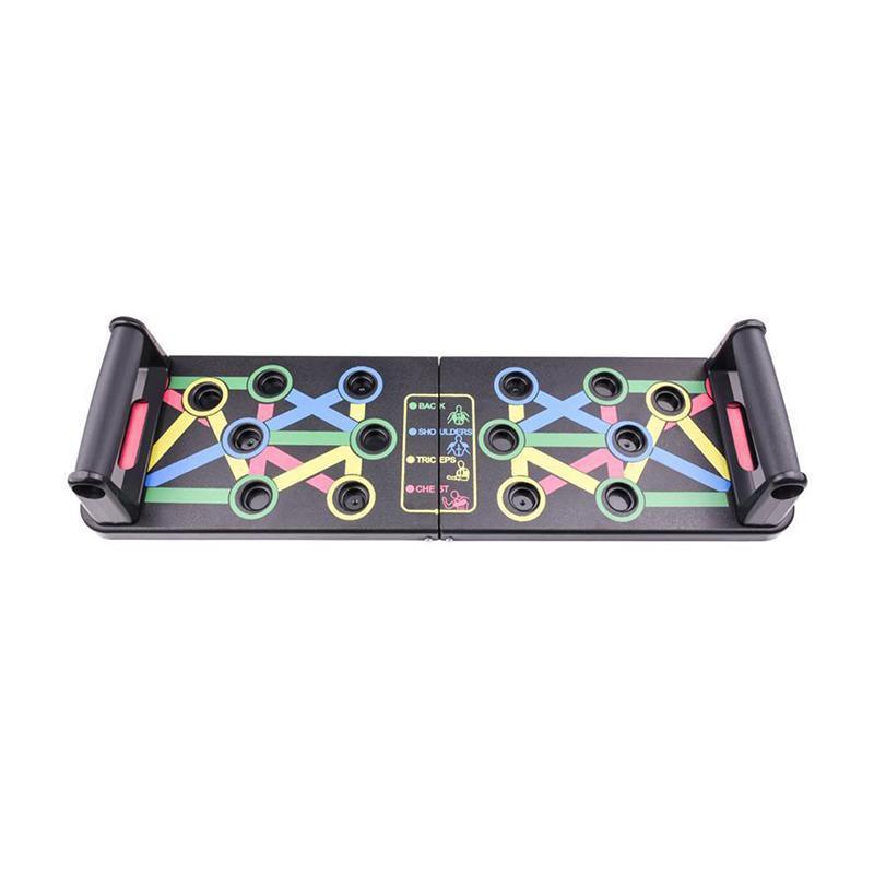 14 in1 Push Up Board Rack Bar Grip Handle Muscle Train Gym Workout Fitness Stand