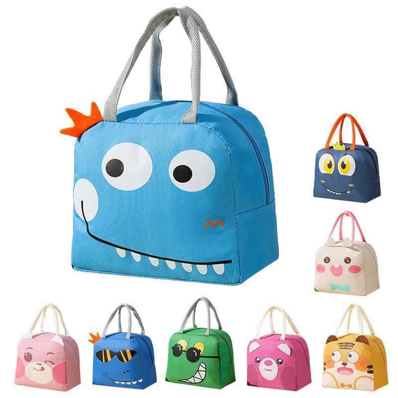 Oxford Portable Insulated Thermal Cooler Lunch Box Carry Picnic Case Storage Bag - Sky Blue