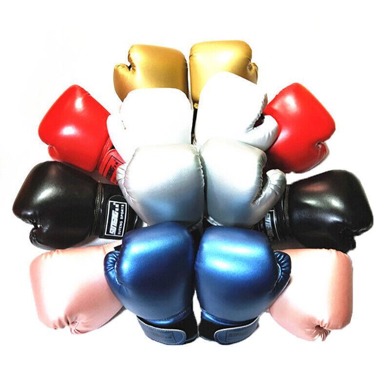 Boxing Sparring Training Gloves MMA Kickboxing Punching Gloves for Practice Sessions - White