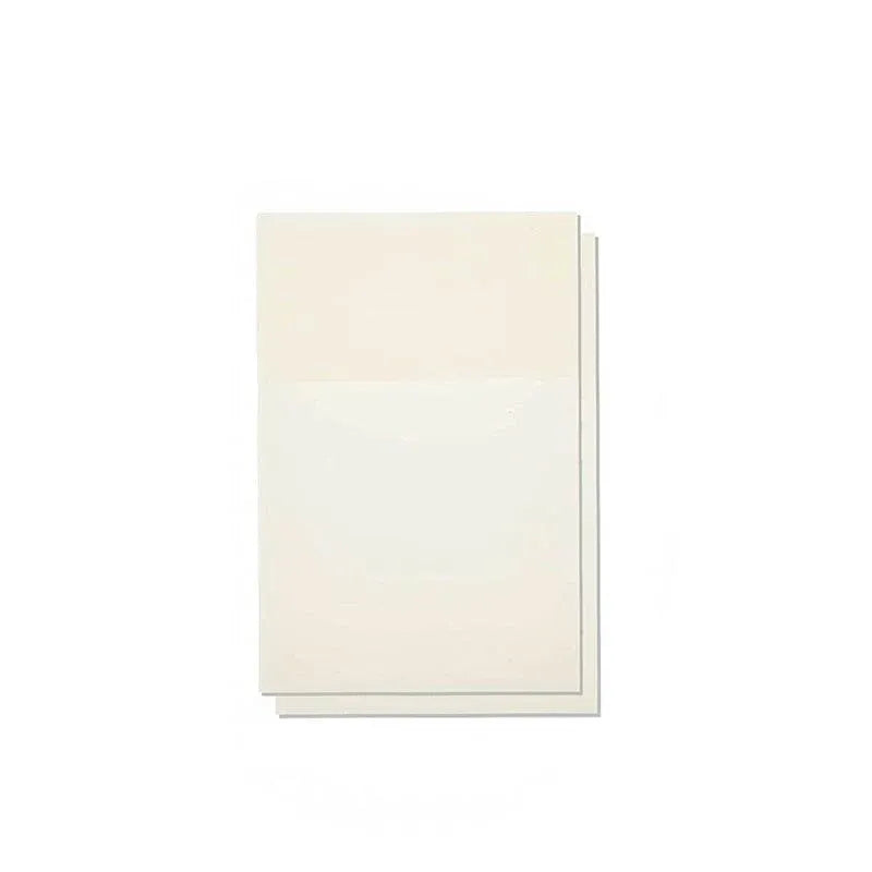 50 Sheets Clear Sticky Notes Pad Waterproof Self-Adhesive Memo Message Note Au