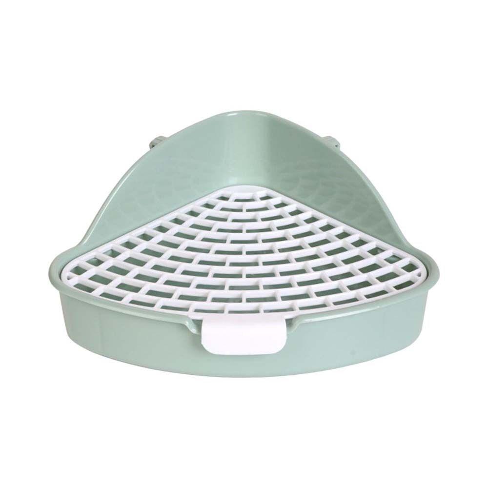 Rabbit Litter Box And Small Animals Pet Toilet Pee Pad Supplies Potty Rabbit - Blue