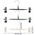 10pcs Home Wardrobe Pant Rack Hanging Trouser Organizer Clothes Hanger - White