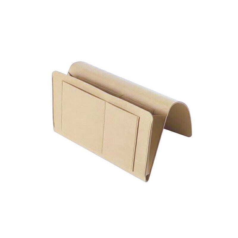 Storage Bag Hanging Sofa Bedside Organizer Caddy Pocket Bed Phone Book Holder Au - Black