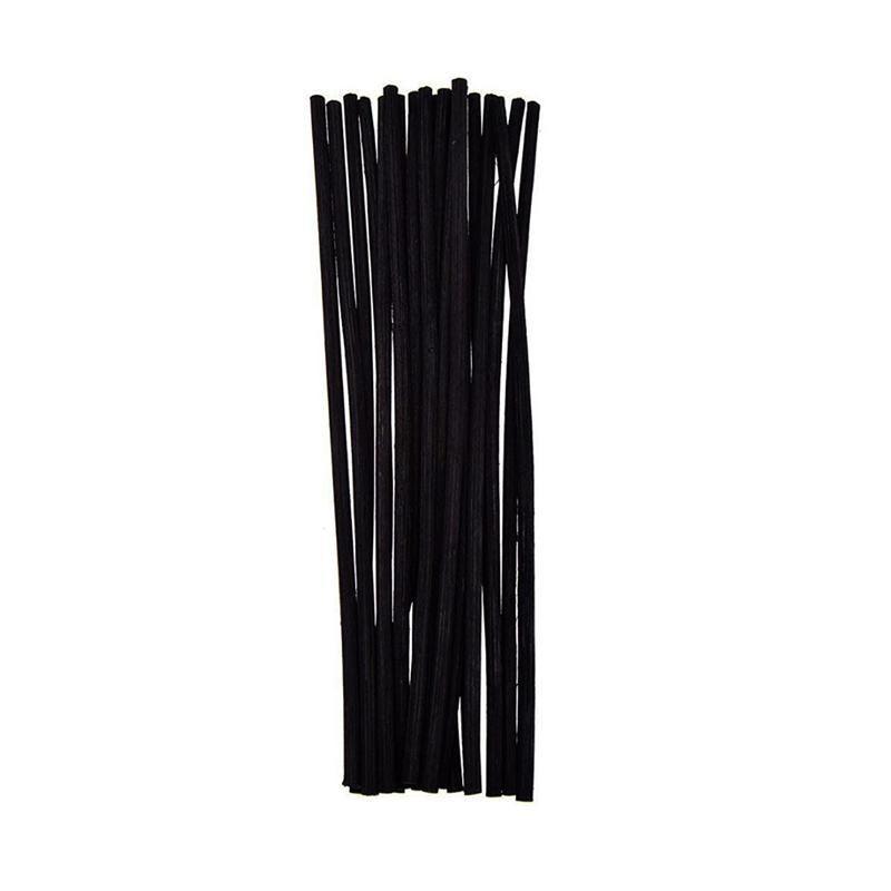 Premium Quality Reed Diffuser Reeds Rattan Stick 3x260mm Black - 20pcs