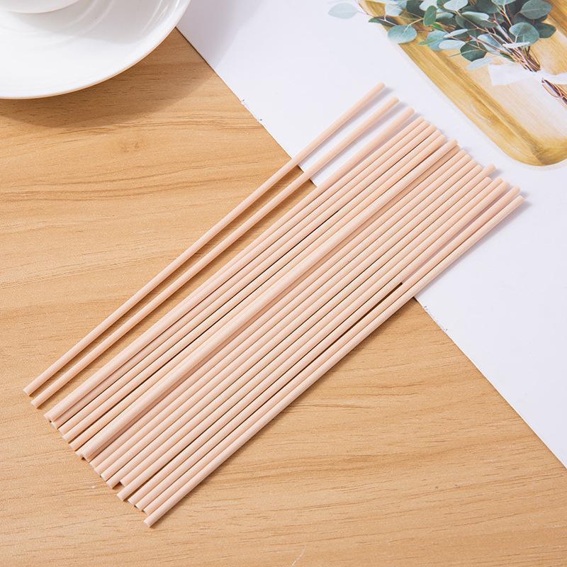 Premium Quality Reed Diffuser Reeds Rattan Stick 3x260mm Wood Colour - 10pcs