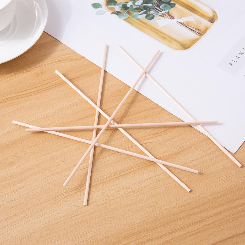 Premium Quality Reed Diffuser Reeds Rattan Stick 3x260mm Wood Colour - 10pcs