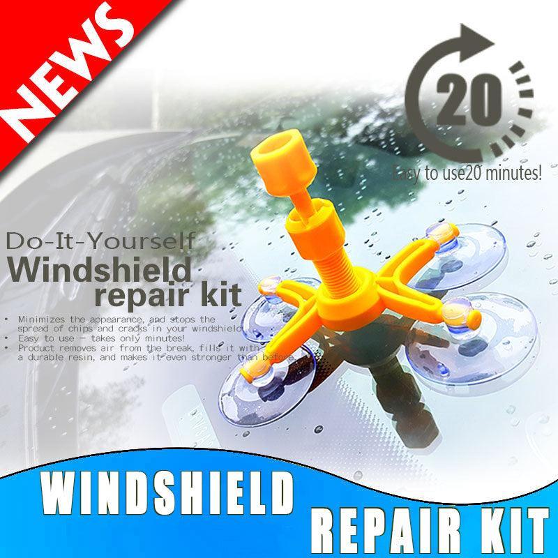 Au Windows Tool Crack Remove Chip Resin Glass Recovery Car Windscreen Repair Kit