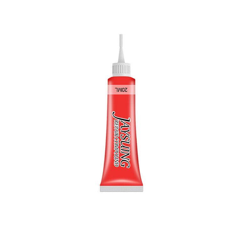 dvanced Leather Repair Gel Kit Filler for Sofa Auto Interior and Scratch Restoration - White