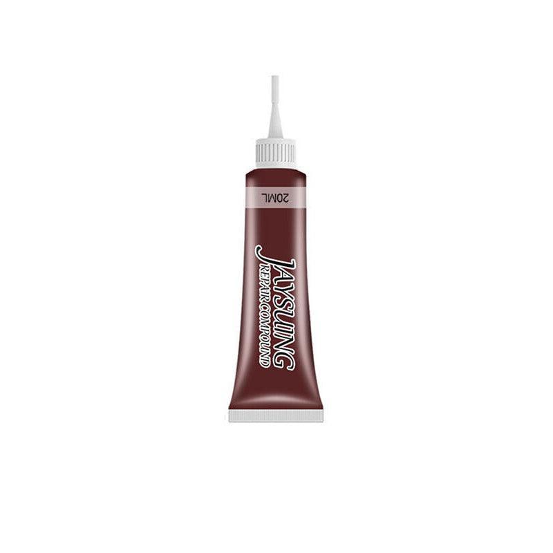 dvanced Leather Repair Gel Kit Filler for Sofa Auto Interior and Scratch Restoration - White