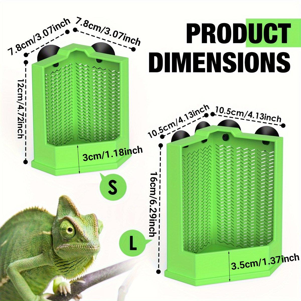 Reptile Hunting Dish Predator Trap Hanging and Placing Field Tool for Outdoors - L