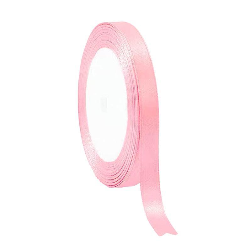 10mm Width Satin Hair Ribbon Wedding Party Decoration Gift Banquet 3m - Coffee