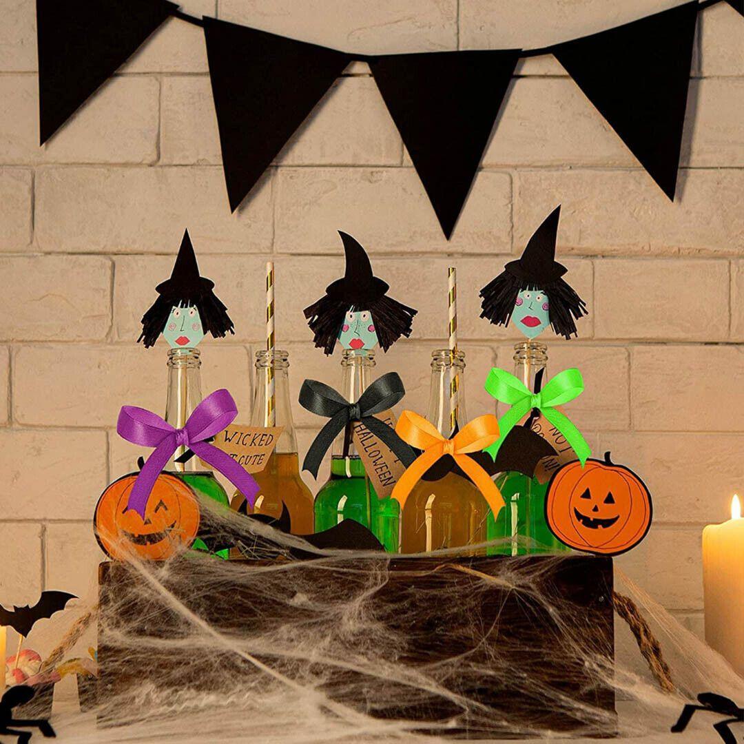 10mm Width Satin Hair Ribbon Wedding Party Decoration Gift Banquet 5m - Coffee