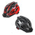 Lightweight Bicycle Helmet Adjustable Cycling Gear for Road or Mountain Bike Riding - Black