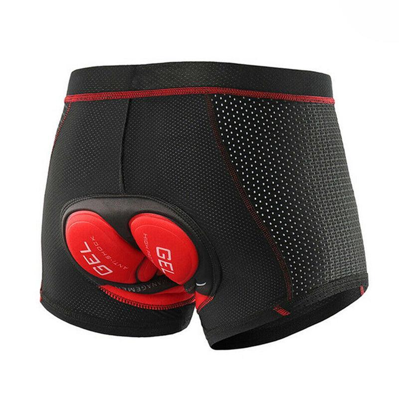 Crocox Men'S Cycling Shorts 3D Padded Riding Underwear Quick-Dry Bicycle Pants - XL