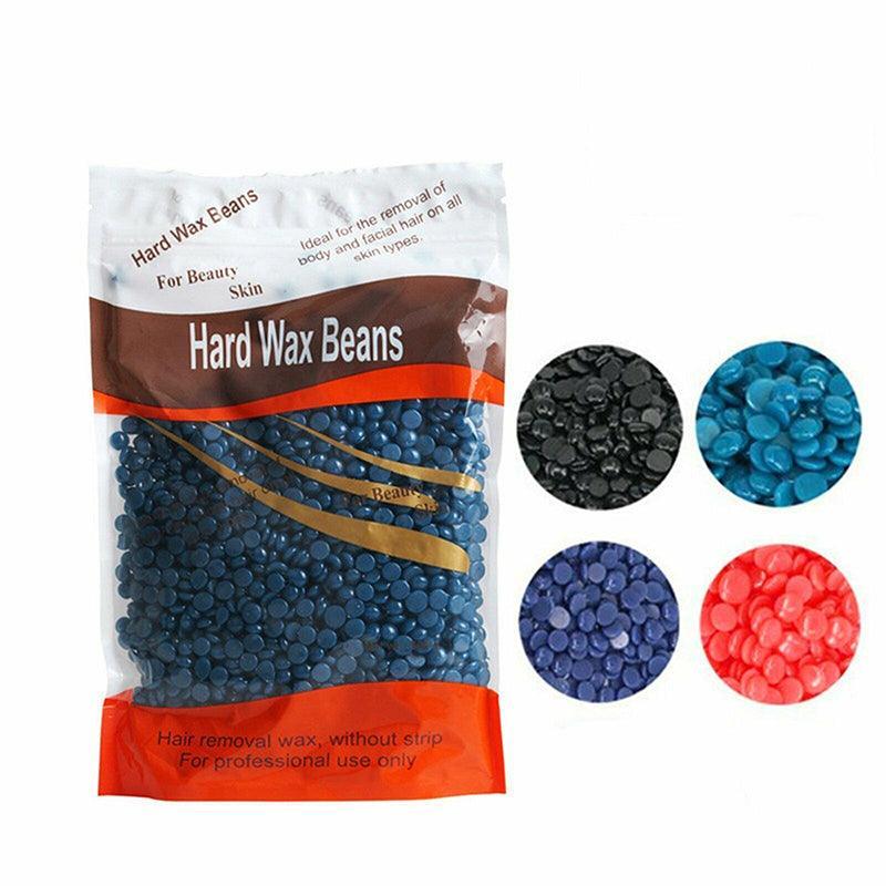 300G Hard Wax Bean No Strip No Pain Hot Film Body Waxing Hair Removal Depilatory - Rose