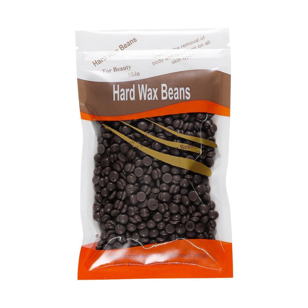 300G Hard Wax Bean No Strip No Pain Hot Film Body Waxing Hair Removal Depilatory - Rose