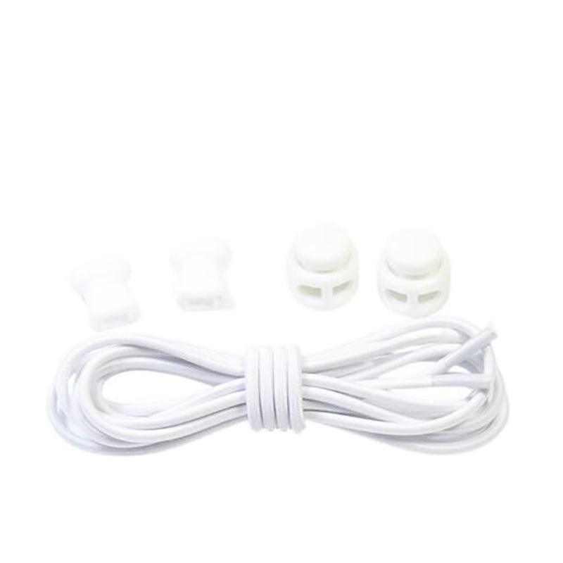 No Tie Elastic Shoelaces with Toggle Locks for Sneakers Running Walking Shoes - Lake Green