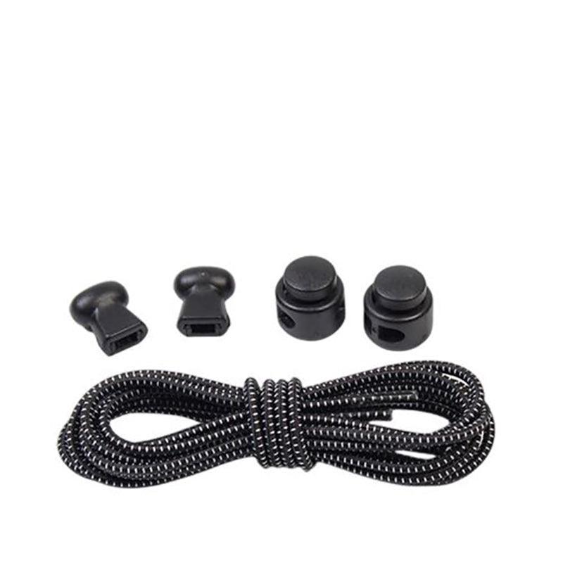No Tie Elastic Shoelaces with Toggle Locks for Sneakers Running Walking Shoes - Lake Green