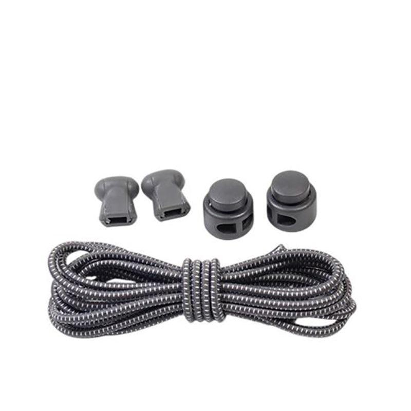 No Tie Elastic Shoelaces with Toggle Locks for Sneakers Running Walking Shoes - Lake Green
