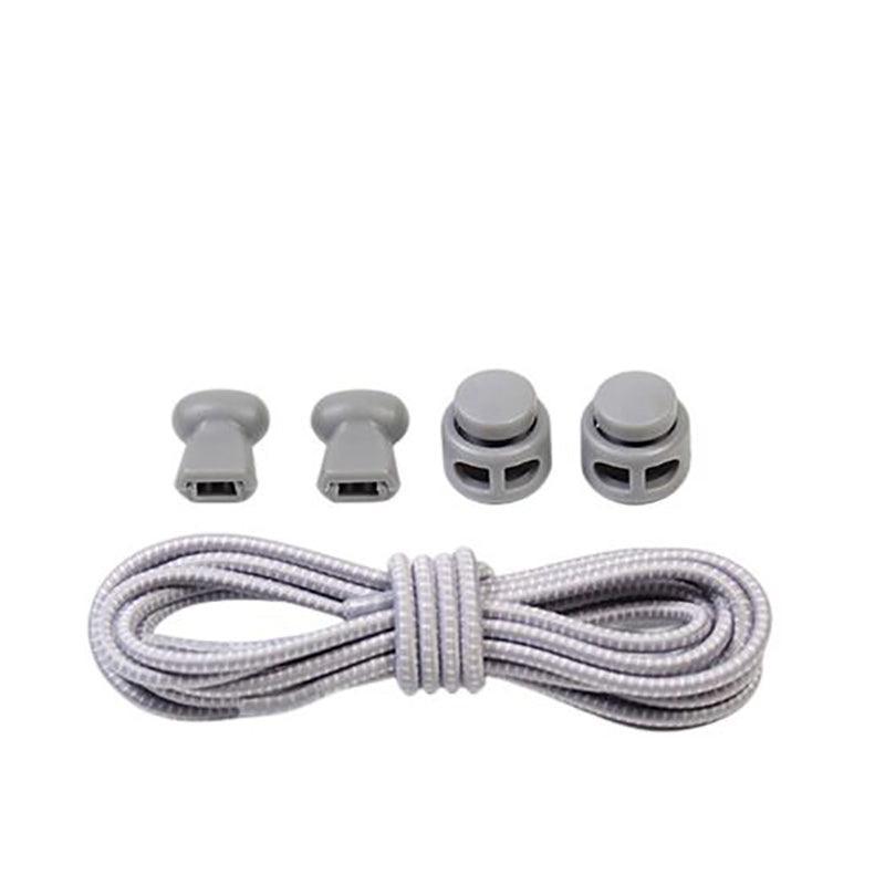 No Tie Elastic Shoelaces with Toggle Locks for Sneakers Running Walking Shoes - Yellow