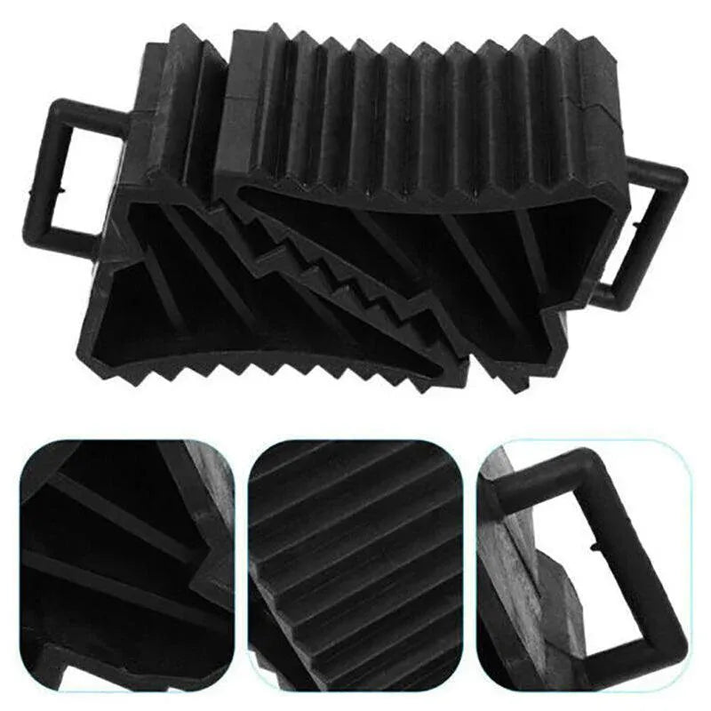 4Pcs Heavy  Wheel Chock Tough Chocks Stops Car Trailer Boat Caravan Au Stock