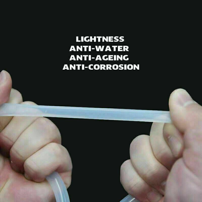 Transparent Silicone Rubber Tube Food Grade Hose Clear Soft for Beer Milk 5M - 3x5mm