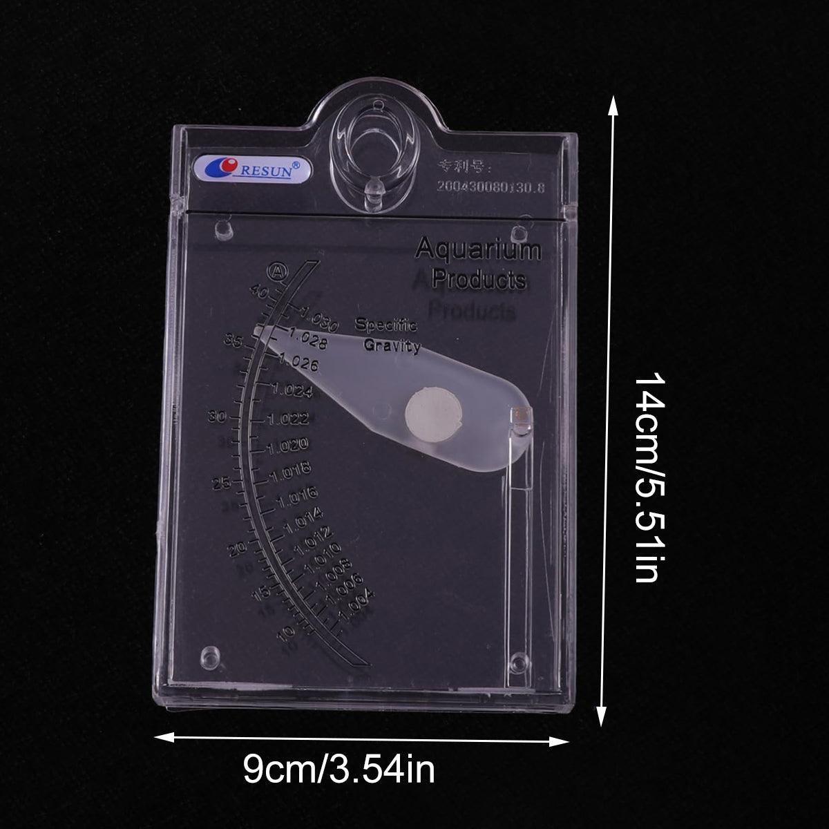 Seafood Fish Tank Seawater Hydrometer Salinometer Salinity Tester for Aquarium