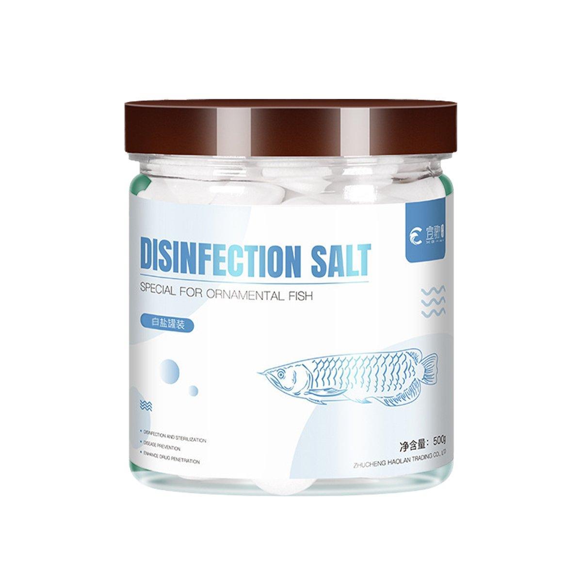 Aquarium Sea Salt Water Treatment Universal Powder For Fish Tank Purification - White