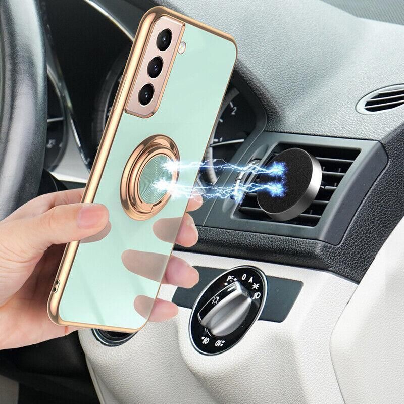 Magnetic Shockproof Ring Holder Case Cover For Samsung S22 Ultra S22Plus Note 20