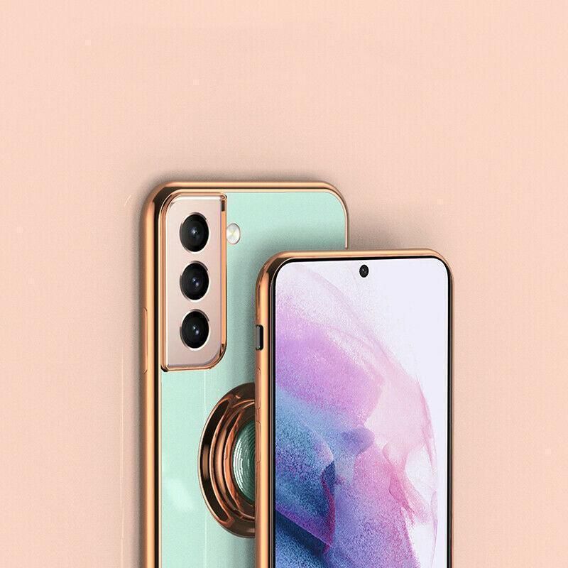 Magnetic Shockproof Ring Holder Case Cover For Samsung S22 Ultra S22Plus Note 20