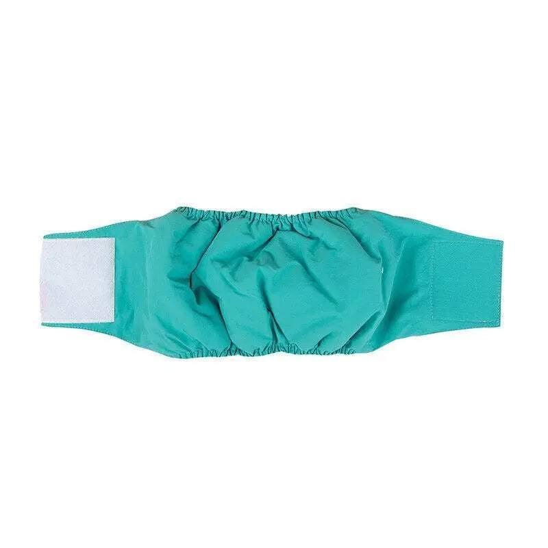 L Male Dog Puppy Nappy Diaper Belly Wrap Band Sanitary Pants Underpants - Yellow