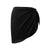 Women Sarong Skirt Wrap Pareo Short Swim Cover Up Beach Bikini Beachwear - Balck