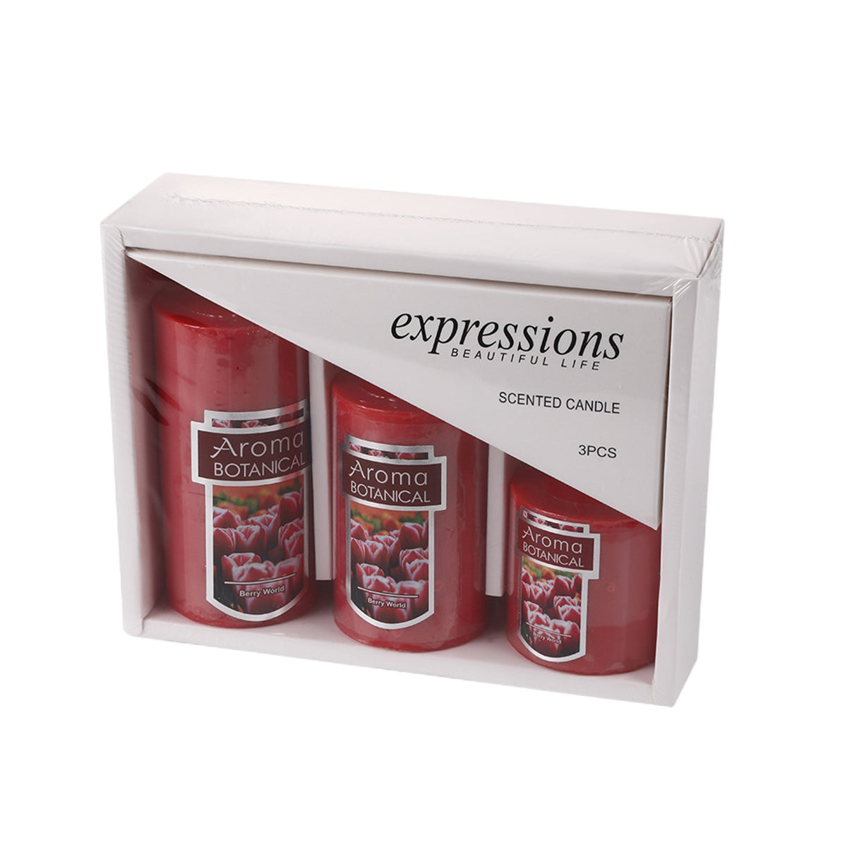 Classic Simple Cylindrical Scented Candles for Home Use Aromatherapy Decoration - Purple