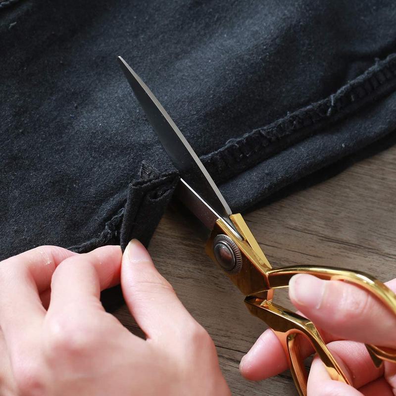 10.5inch Scissors Tailor Dressmaking Sewing Cutting Trimming Fabric Cutting Shear