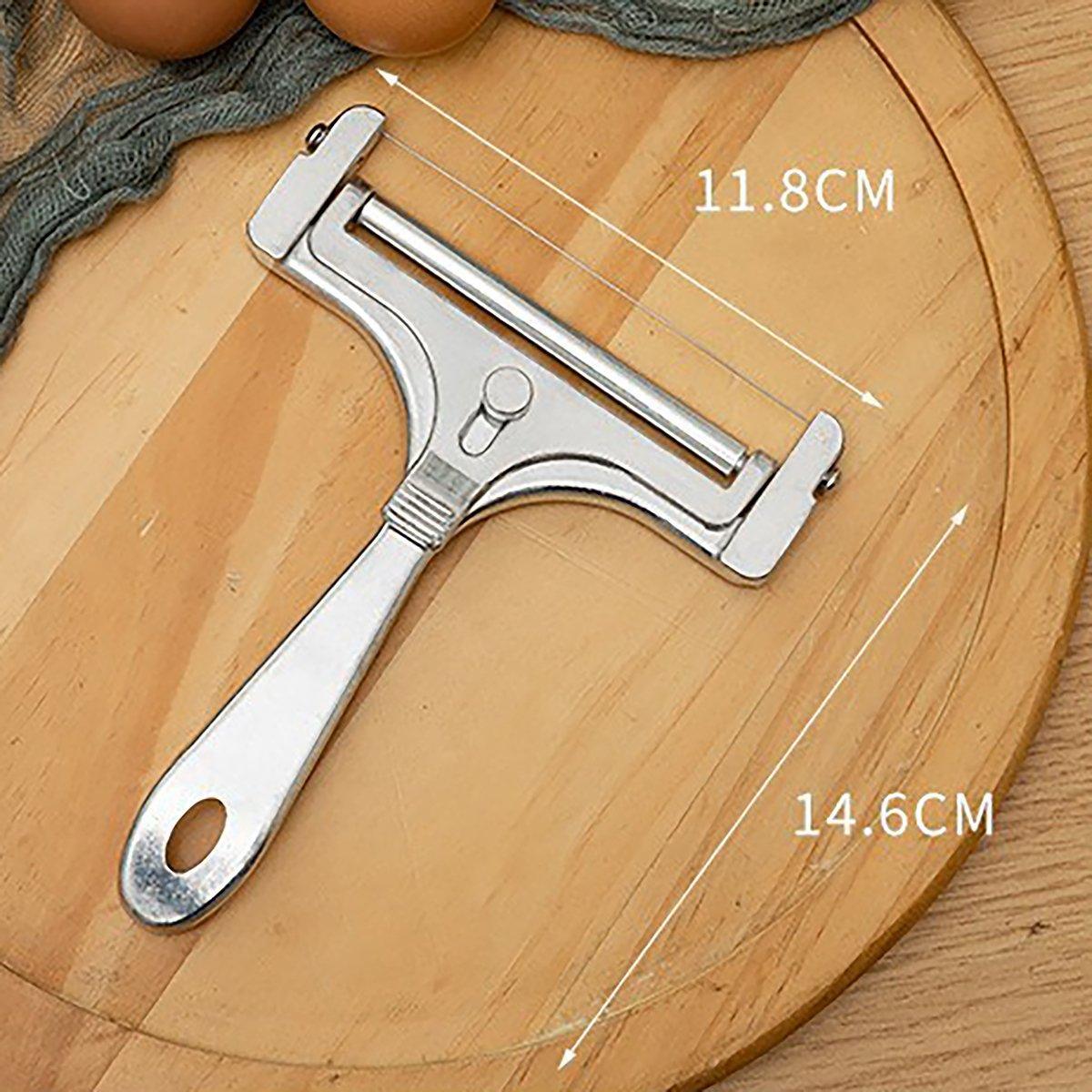 1/2 PCS Butter Cheese Grater Slicer Scraper Stainless Steel Kitchen Gadget Tool - 2PCS