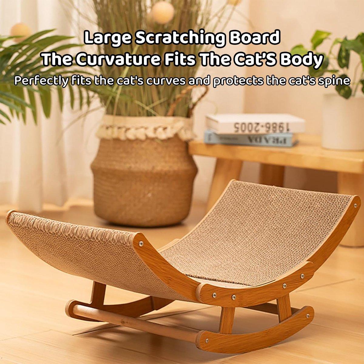 Premium Cat Scratching Board Bed Corrugated Paper Durable All Seasons Cat Toy - Replacement core * 2