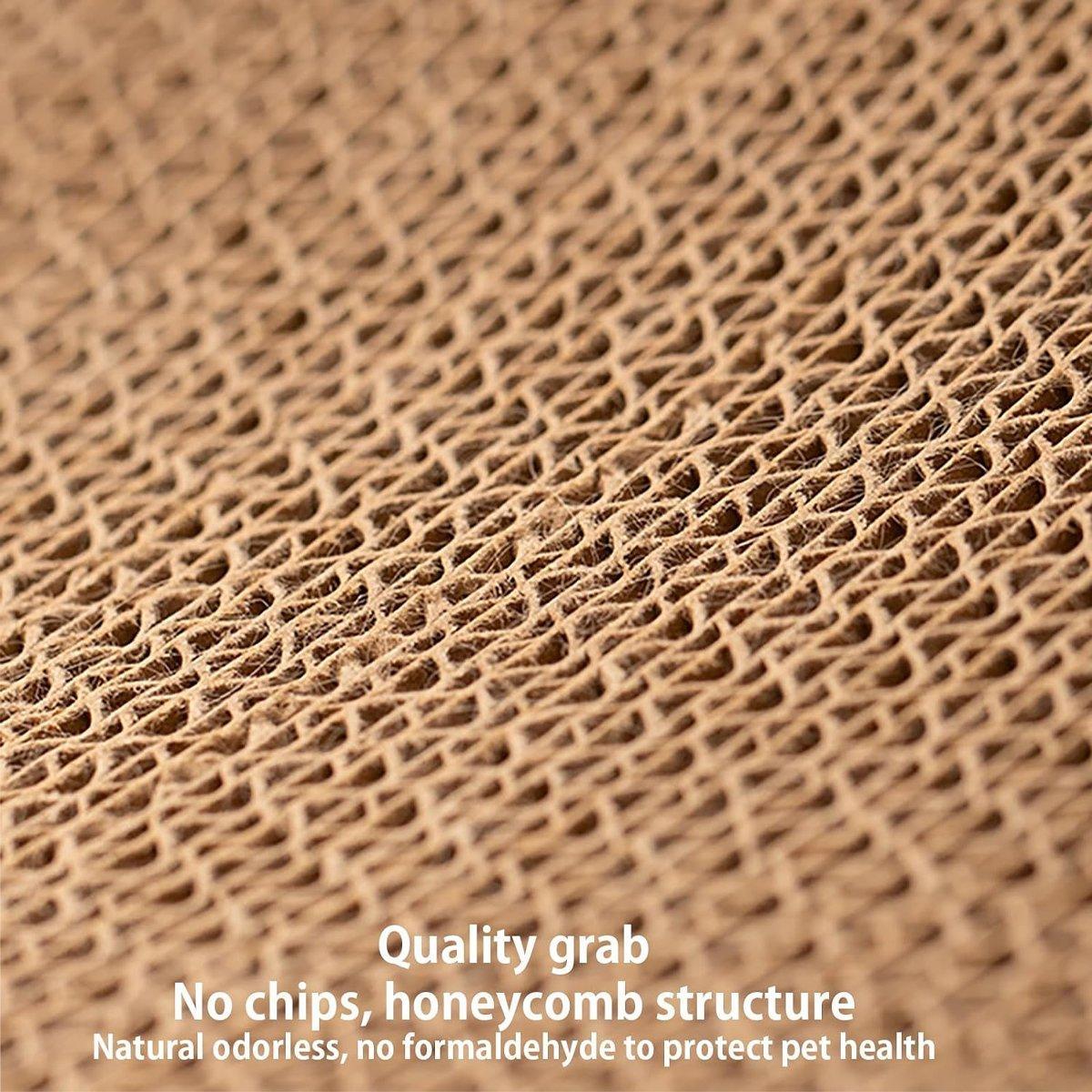 Premium Cat Scratching Board Bed Corrugated Paper Durable All Seasons Cat Toy - Rocking Chair Scratcher