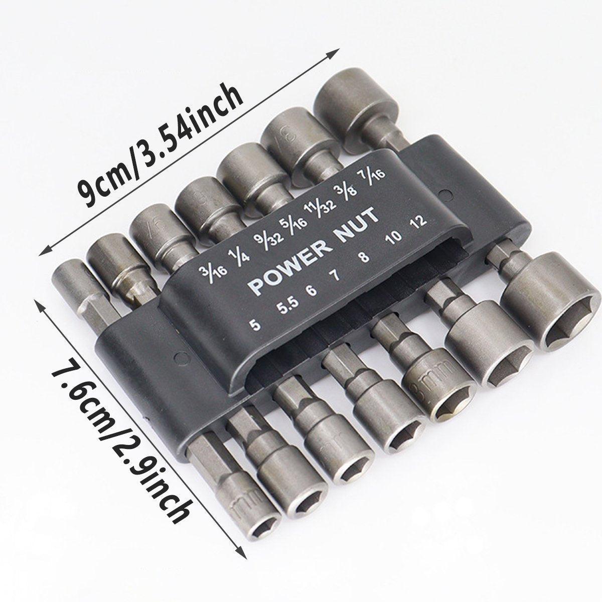 14PCS Hexagonal Handle Electric Screwdriver Set with Bits Drill Power Tool Kit