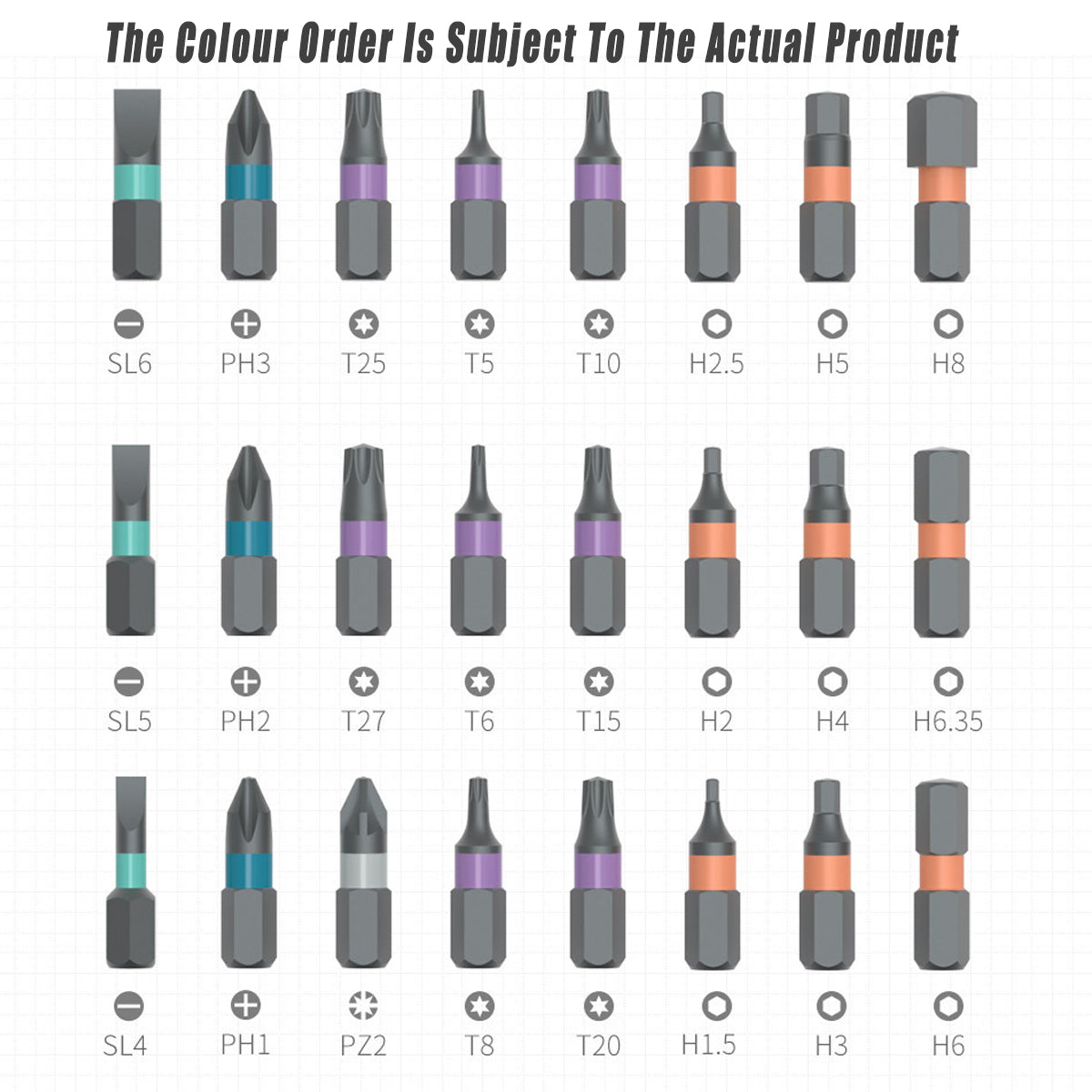 24in1 Ratchet Screwdriver Set Multifunctional Steel Wrench Tool Kit Household