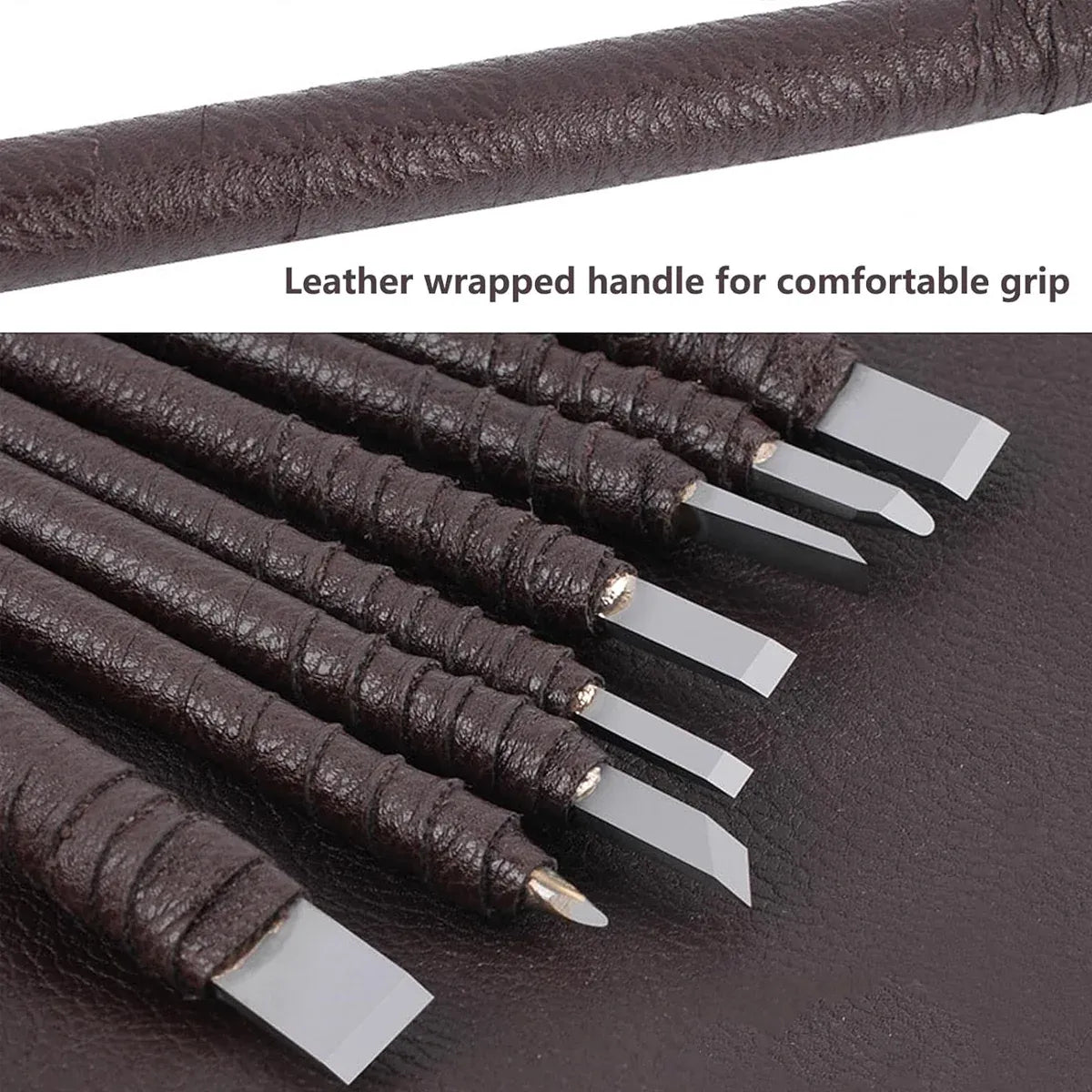 8pcs Seal Engraving Knife Set Engraving Tools Carving Knives for Stone Craft